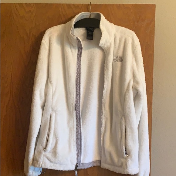 The North Face Tops - White North Face zip up